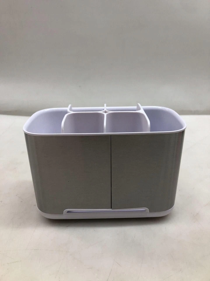 Joseph Joseph EasyStore - Grande porta dentifricio in acciaio inossidabile,... - Immagine 3 di 4