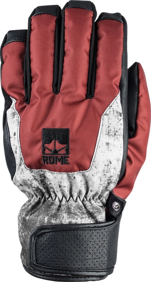 Rome Foreman Snowboard Gloves Men's Size Large Oxblood New