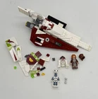 2022 LEGO Star Wars: Obi-Wan Kenobi's Jedi Starfighter 75333 Incomplete W/ Mini