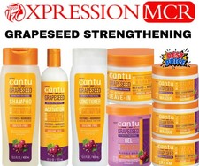Cantu Grapeseed Strengthening Shampoo - Conditioner - Masque Full Range UK Sell