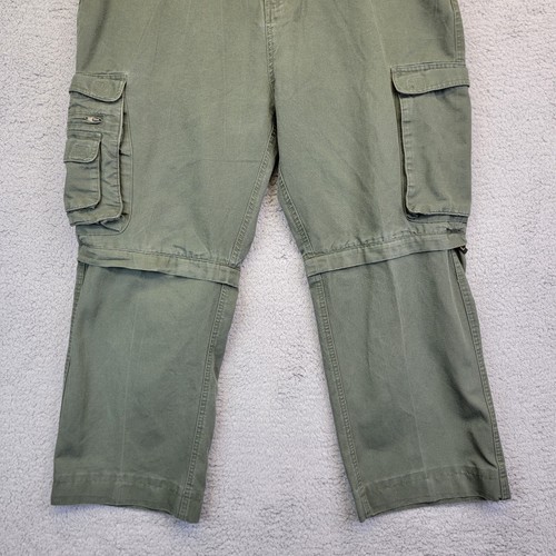 Boy Scouts Of America Switchback Convertible Uniform Pants Youth 36 Green 34X26 - Picture 4 of 18