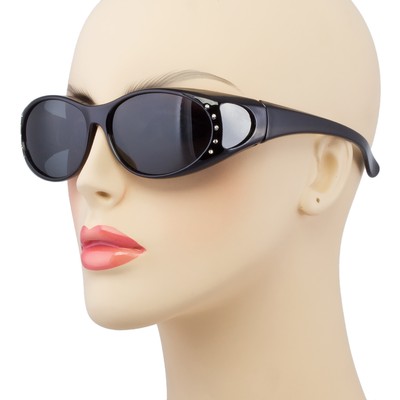 rhinestone covered sunglasses