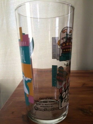 Kentucky Derby Festival Pegasus 1989 come nuovo Julep bicchiere da bere uomo cav - Foto 3 di 9