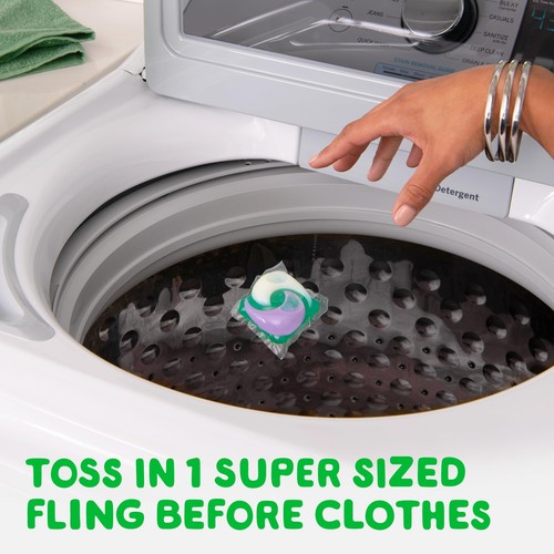 Gain Super Sized Fling Laundry Detergent 45 Count Relax Scent Oxi Power - Picture 5 of 7