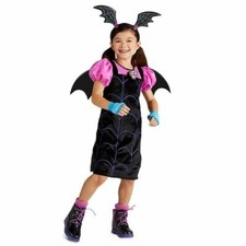 Disney VAMPIRINA Vampire BAT WING HEADBAND DRESS Size 2T Halloween Costume New