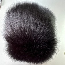 Women Faux Fur Cuffs Warmer Plush Wrist Protector Sleeves Solid Color Winter