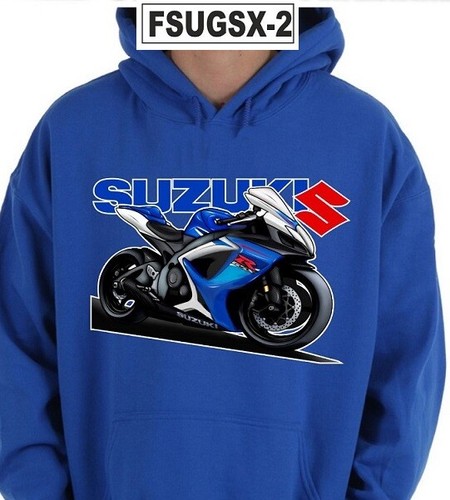 Sweat à Capuche GSXR-1000R 2017 - Promotion -30% - Sweatshirt Moto - Neuf Avec étiquettes - Fabriqué En France