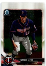 2018 BOWMAN CHROME PROSPECTS WANDER JAVIER MINNESOTA TWINS #BCP134