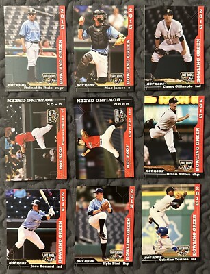 2015 Grandstand Bowling Green Hot Rods choose player from list