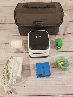 Zink BAT301 Wireless Photo Printer Zero Ink Technology with Bag & Accessories