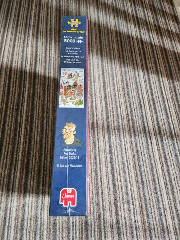 Jumbo Jan Van Haasteren Santa’s Village 5000 Piece Puzzle BRAND NEW SEALED - Image 3 of 4