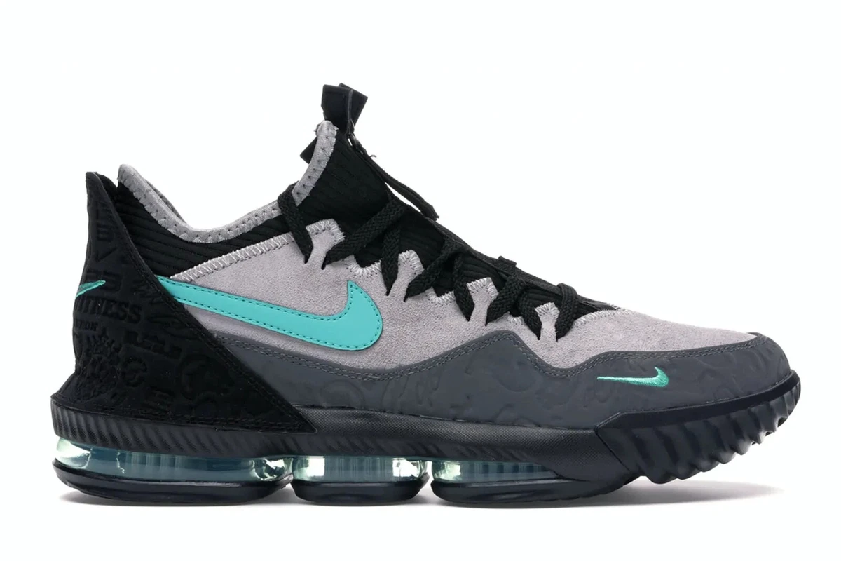 シューズ(男性用) Nike LeBron 16 Low atmos Clear Jade Preços baixos em Nike Atmos x LeBron 16 Low Clear Jade | eBay