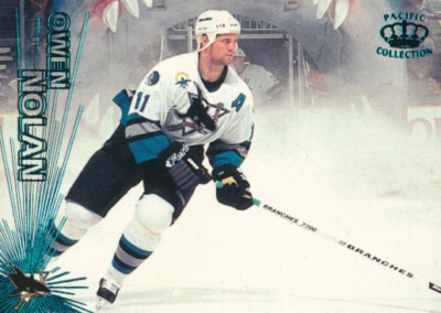 1997-98 Pacific EMERALD #151 OWEN NOLAN - San Jose Sharks