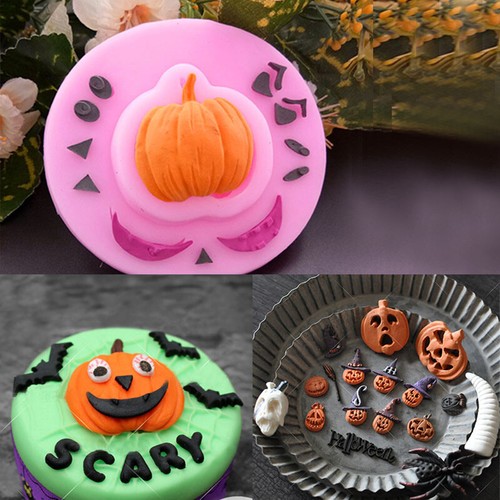 Halloween Silikon Form DIY Kuchen Schokolade Cookie Küche Backwerkzeug - Picture 28 of 32