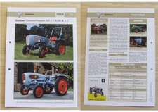 GÜLDNER Traktor Schlepper AX-A 1 X  / AK-A 2 K 1956 Weltbild