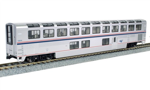 Kato 35-6065 HO Scale Amtrak Superliner I, Lounge Phase VI #33014 - Picture 1 of 1