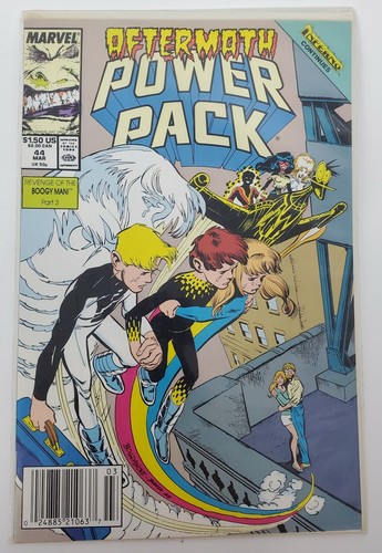 Marvel Comics Power Pack Comic #40 & #44 - Picture 2 of 3
