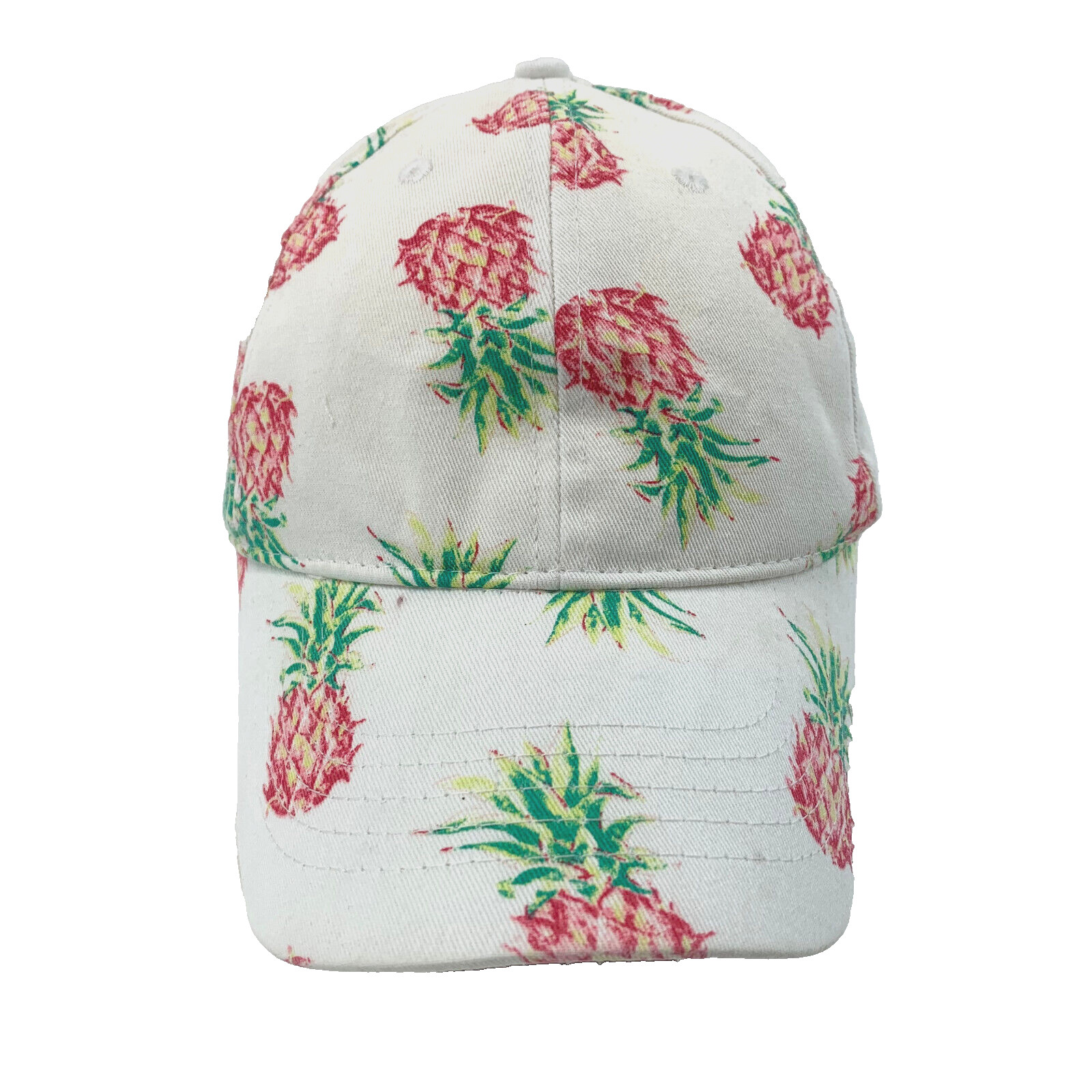 Pineapple Hat Cap Strap Back Adjustable Fun Summe… - image 1