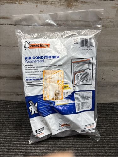 New 1-1/4 In. X 1-1/4 In. X 42 In. Grey Air Conditioner Weatherseal - Picture 2 of 5