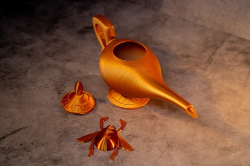 Magische Lampe Aladdin inspiriert Sammler Wohndeko einzigartiges Geschenk für Disney Fans und - Bild 11 von 15