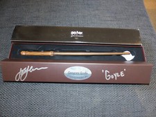 JOSHUA HERDMAN signed autograph "GREGORY GOYLE" HARRY POTTER WAND in person