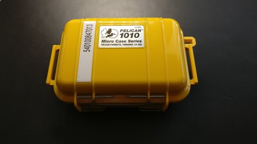 pelican 1010 - 1010-025-240 micro case series dry box all yellow