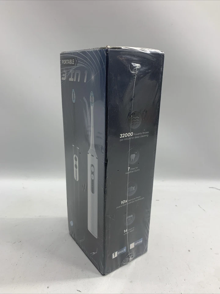 Toothbrush with Water Flosser Combo 3in1 Ultrasonic Toothbrush Dental Oral Irrig - Image 3 of 4