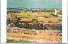 Postcard -  Cornfields In Provence  By Vincent Van Gogh - France