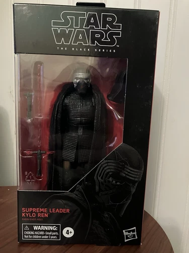 Hasbro Star Wars The Black Series Supreme Leader Kylo Ren Toy 6-inch Scale Star