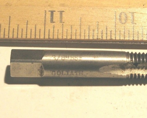 NEU GOLIATH UK 3/8 -20 BSF BRITISCHER STANDARD FEINGEWINDE HSS KONISCH P6687 - Bild 2 von 3