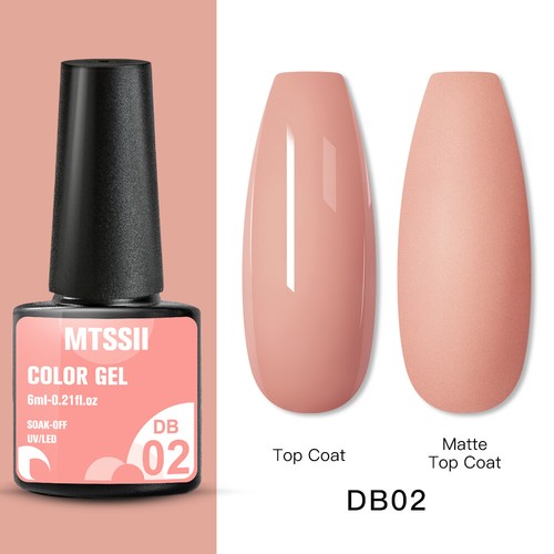 MTSSII 244 Colors 6ml Nail Art Gel Nail Polish Soak-off UV/LED Manicure Spring - Picture 14 of 259