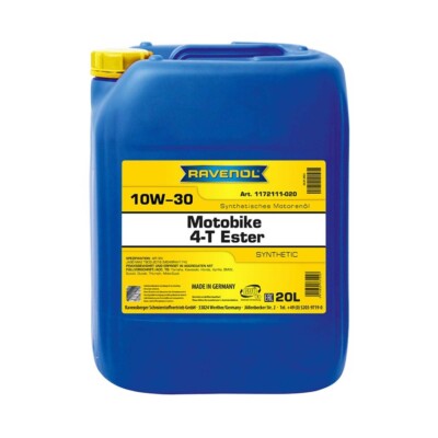 RAVENOL Motobike 4-T Ester SAE 10W-30 20 L