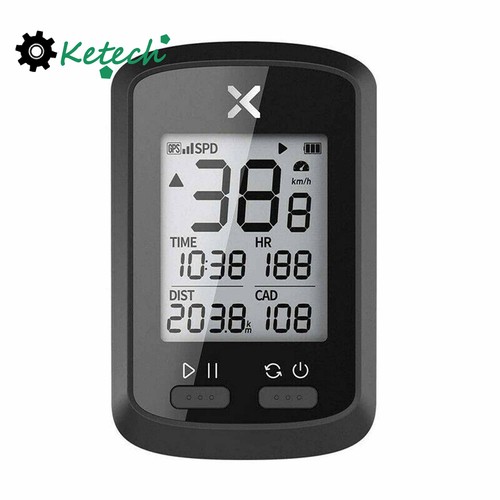 XOSS G+ GPS Smart Bike Cycling Computer Bluetooth LCD Waterproof IPX7 L2KO - Picture 2 of 23