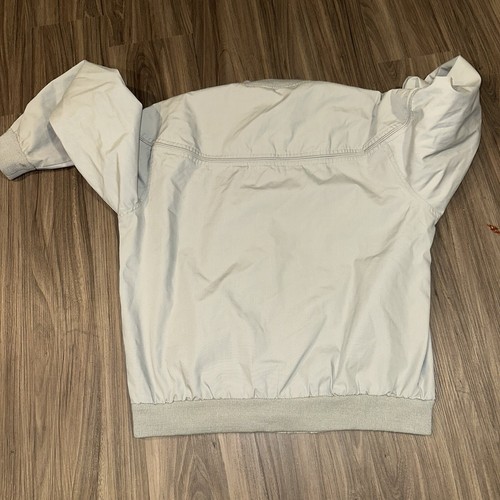 Vintage 80s 90s Arnold Palmer Men's Bomber Jacket Golf Gray Size Medium Preppy - Picture 2 of 5
