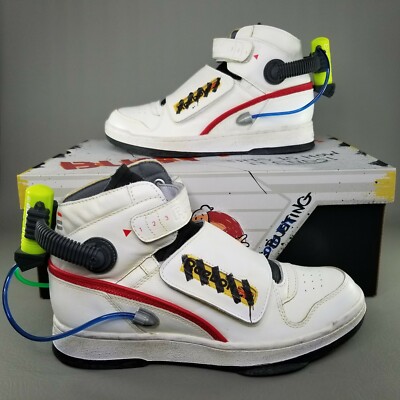 Reebok x Ghostbusters Ghost Smashers Shoes Mens Size 8.5 Athletic White Black | eBay