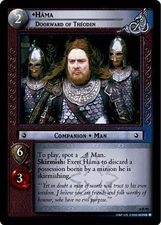 LOTR TCG Ents of Fangorn EoF Hama, Doorward of Theoden 6R94