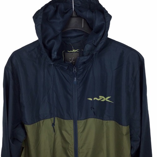 Wiley X Mist leichte Windbreaker Jacke Herren olivgrün & navy Gr. XL - Bild 2 von 11