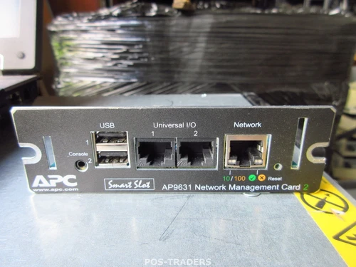 APC AP9631 UPS Network Management Card 2 w/ Environmental Monitoring 10/100