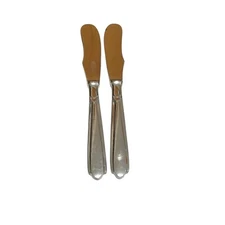 Magna Royal Holland Satin Pattern Stainless Flatware Cheese Butter Spreader