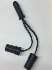 12V-24V Car Cigarette Lighter Socket Extension Splitter Cord Cable Heavy Duty