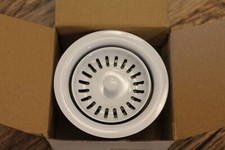 Mountain Plumbing MT202/WH Complete Stopper and Strainer Unit White
