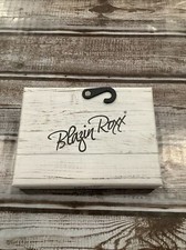 CRYSTAL HORSE  Western Belt Buckle Horsehead Mustang Silver Cowgirl 37536 NIB