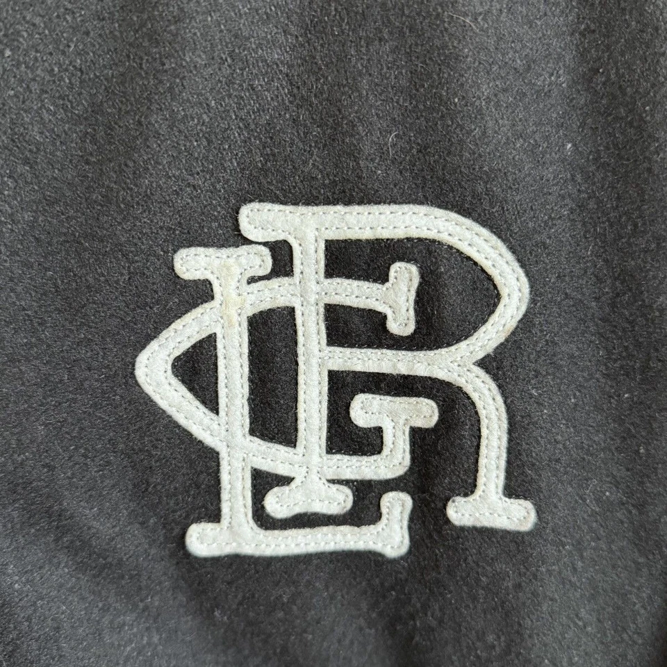 Chaqueta Bomber Vintage 00’s LRG The Natural Varsity Lana Talla XL Foto 4 de 4