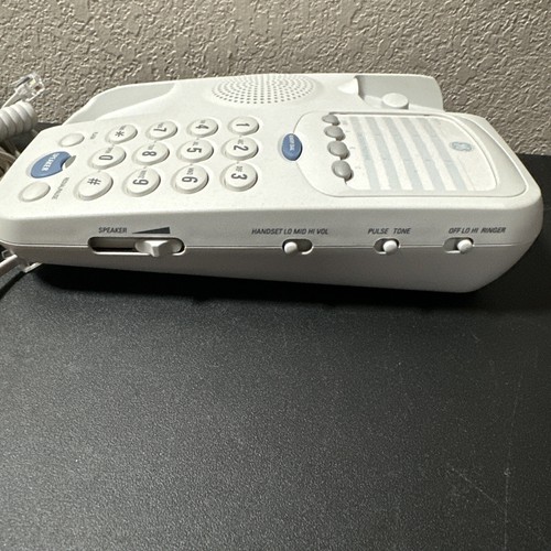 Corded GE Phone w/ Speaker white model 29318GE1-A - Picture 5 of 10