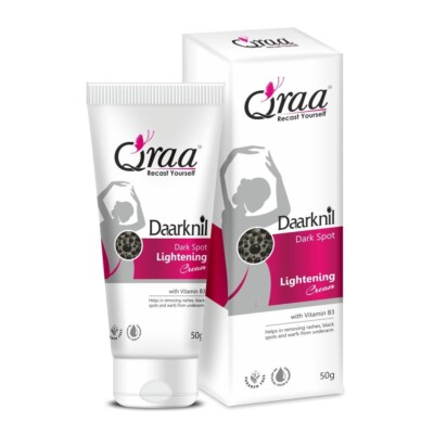 Qraa Daarknil Cream For Intimate Lightening/Dark Spots/Uneven Tone | For Dark Un