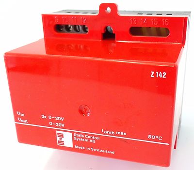 Staefa Control System SCS Z142 Klima-Bauteil Klimaregelungsbauteil Uin 3x 0-20V