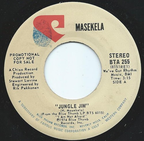 Hugh Masekela / Jungle Jim / Vinyl / Funk / Blue Thumb Records / US - 第 1/2 張圖片