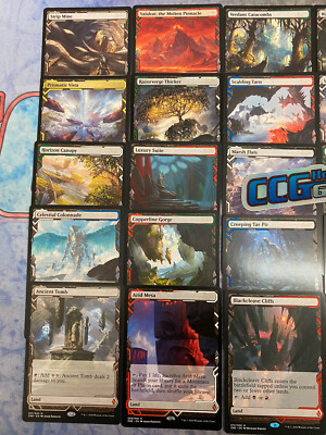 Zendikar Rising Expedition Complete SET 30 Cards MTG Magic Non