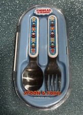 Thomas  Friends Spoon  Fork Set Stainless Steel Pecoware