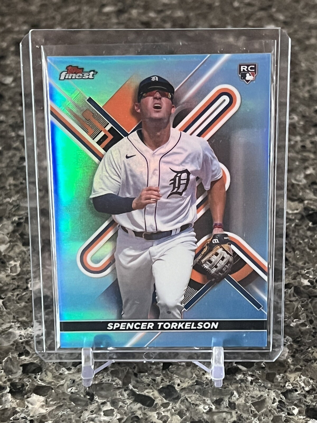 2022 Topps Finest Spencer Torkelson #84 Sky Blue Refractor 022/300 RC